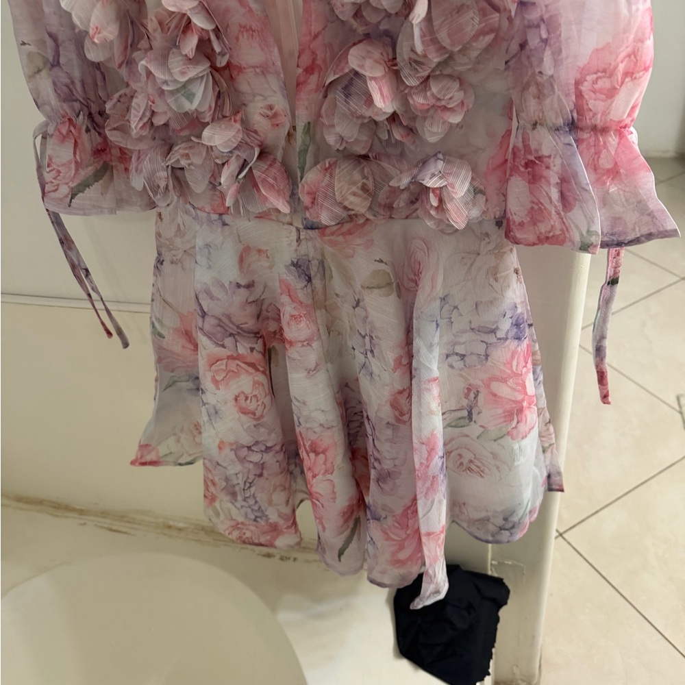 Floral Ruffle Dress - Picture 8 of 11